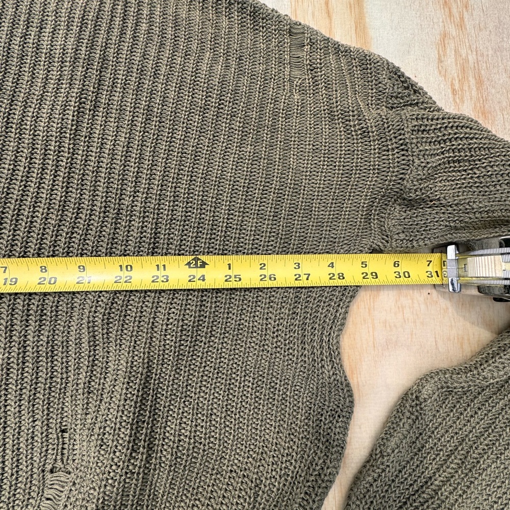 KAPITAL Made in Japan Oversized Distressed Knit Sweater RARE FIND Size 1 (small) - Picture 10 of 12